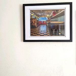 11x14" original photo, taken at local din
